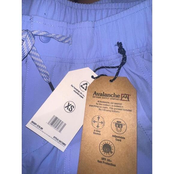 Avalanche Pants Womens Size XS Periwinkle Lavender Active Quick Dry Performance - Picture 4 of 5
